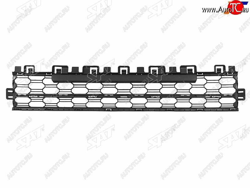 1 249 р. Нижняя решетка переднего бампера SAT Skoda Octavia A8 универсал (2019-2022) (под хром молдинг)  с доставкой в г. Пермь