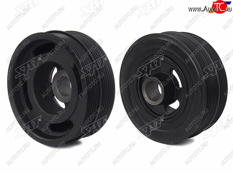 2 859 р. Шкив коленвала FORD FOCUS 04-14MONDEO 07-14FIESTA 01-FUSION 01-08C-MAX 03-10VOLVO S40V50 04-12 SAT ST-30788499  с доставкой в г. Пермь
