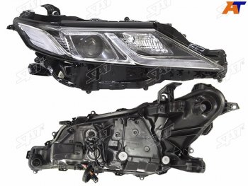 Фара правая (1 LED полоса) SAT Toyota Camry  XV70 (2017-2021) дорестайлинг