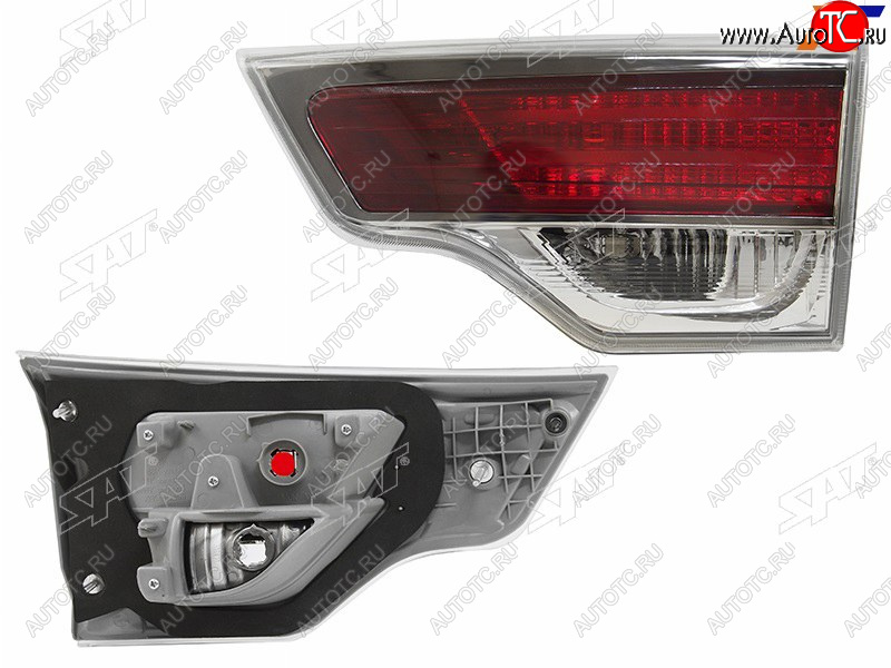 3 089 р. Правый фонарь (внутренний) SAT Toyota Highlander XU50 дорестайлинг (2013-2017)  с доставкой в г. Пермь