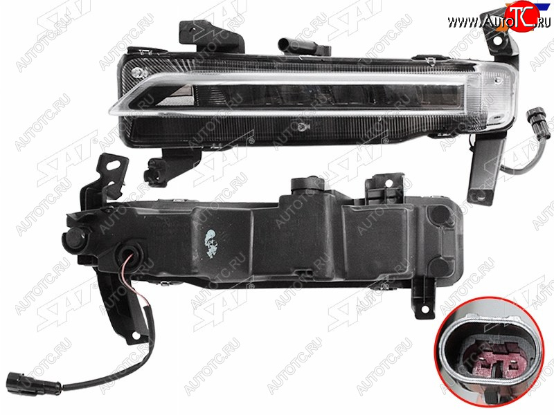 3 599 р. Ходовые огни Chery Tiggo 8 Pro 21-  Tiggo 8 Pro Max 22-24 (Справа) SAT ST-327-CHTG8PROR  с доставкой в г. Пермь