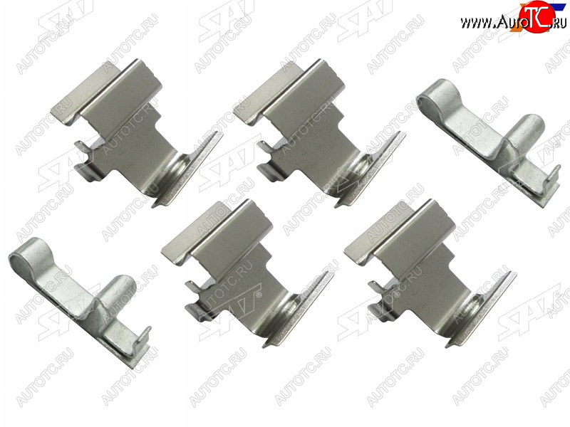 132 р. Комплект монтажный тормозных колодок RR MITSUBISHI LANCER CSCY 03-OUTLANDER CUCFCW 03-PAJERO 90 SAT ST-349-0038  с доставкой в г. Пермь