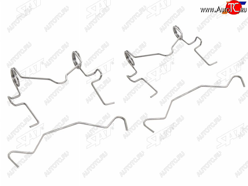499 р. Комплект монтажный тормозных колодок RR TOYOTA MARK XCROWN 03-LEXUS GS300GS430GS460 SAT ST-349-0068  с доставкой в г. Пермь