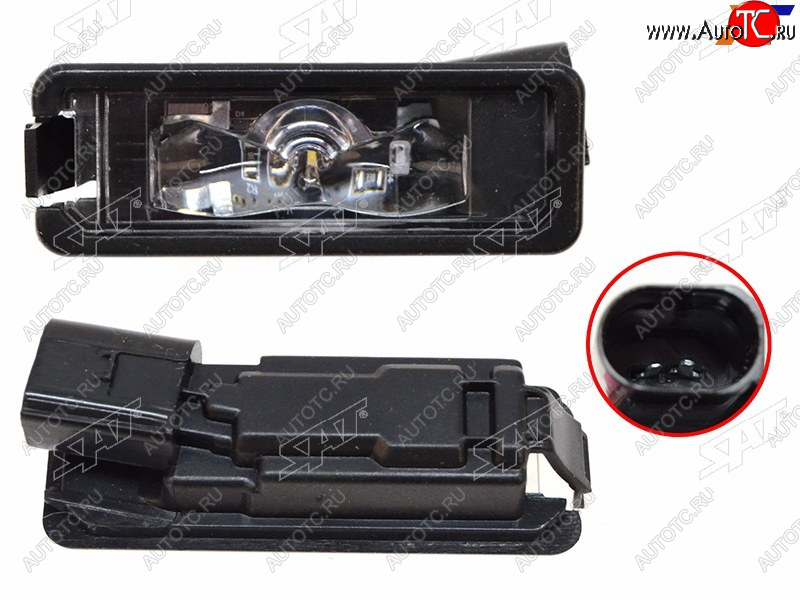 699 р. Подсветка номерного знака Volkswagen Polo 20-22 SAT ST-396-0009  с доставкой в г. Пермь
