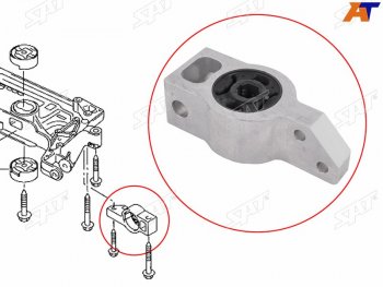 1 749 р. Сайлентблок задний переднего рычага VW JETTA 05-16PASSAT 05-15TIGUAN 07-AUDI Q5 11-TT 06-14 SAT ST-3C0199231E  с доставкой в г. Пермь. Увеличить фотографию 1