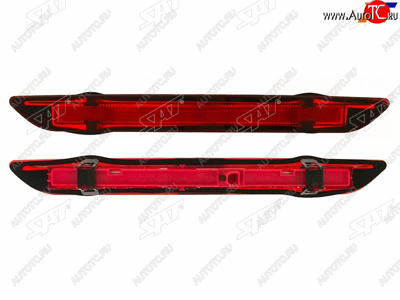 2 889 р. Фонарь в крышку багажника Ford Focus 10-19 (Стоп-сигнал) SAT ST-431-34A6N  с доставкой в г. Пермь