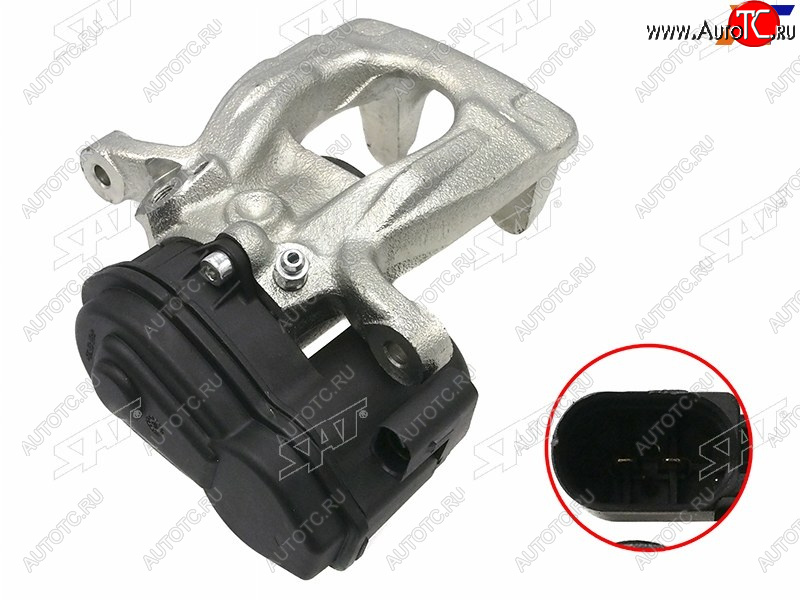 11 299 р. Суппорт тормозной задний LH SAT Nissan Qashqai 3 J12 дорестайлинг (2021-2025)  с доставкой в г. Пермь