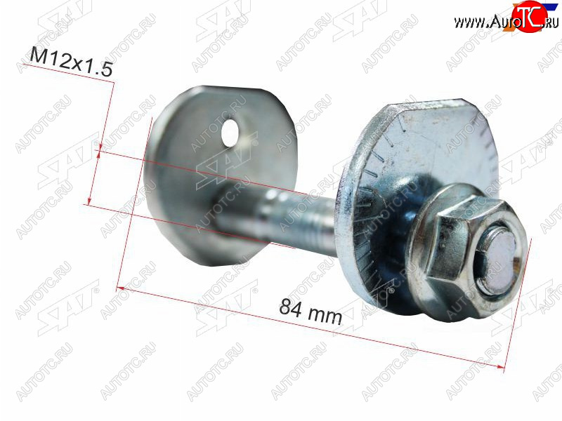 329 р. Болт (комплект) с эксцентриком TOYOTA COROLLAFIELDERRUNXALLEXSPACIO 01-06OPA 00-05ALLIONPREM SAT ST-48190-32010  с доставкой в г. Пермь