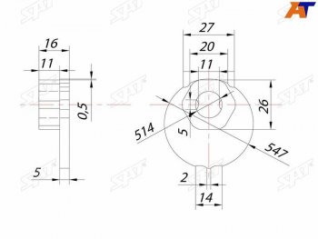 236 р. Гайка эксцентрика нижнего рычага TOYOTA FJ CRUISERSURFLAND CRUISERPRADOLEXUS GXLX470 98- SAT ST-48198-60011  с доставкой в г. Пермь. Увеличить фотографию 1