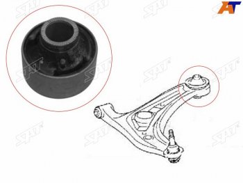 419 р. Сайлентблок Toyota Corolla Fielder (E160) 12-  Probox 14-  Ractis 05-16  Vitz 05-10  Scion xD 07 SAT ST-48655-0D080  с доставкой в г. Пермь. Увеличить фотографию 1