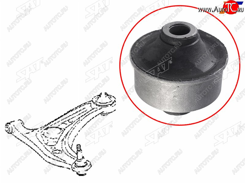 479 р. Сайлентблок Toyota Probox 02-  Vitz 99-05  Geely MK Cross 11-16  Scion xA 04-06  xB 03-06  Toyo SAT ST-48655-59065  с доставкой в г. Пермь