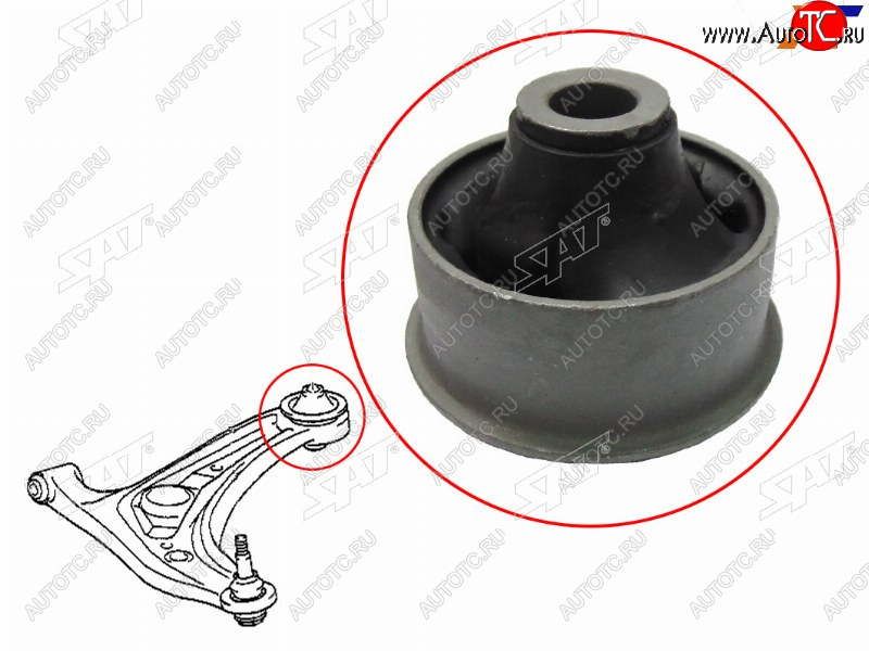 479 р. Сайлентблок Toyota Probox 02-  Vitz 99-05  Geely MK Cross 11-16  Scion xA 04-06  xB 03-06  Toyo SAT ST-48655-52010  с доставкой в г. Пермь