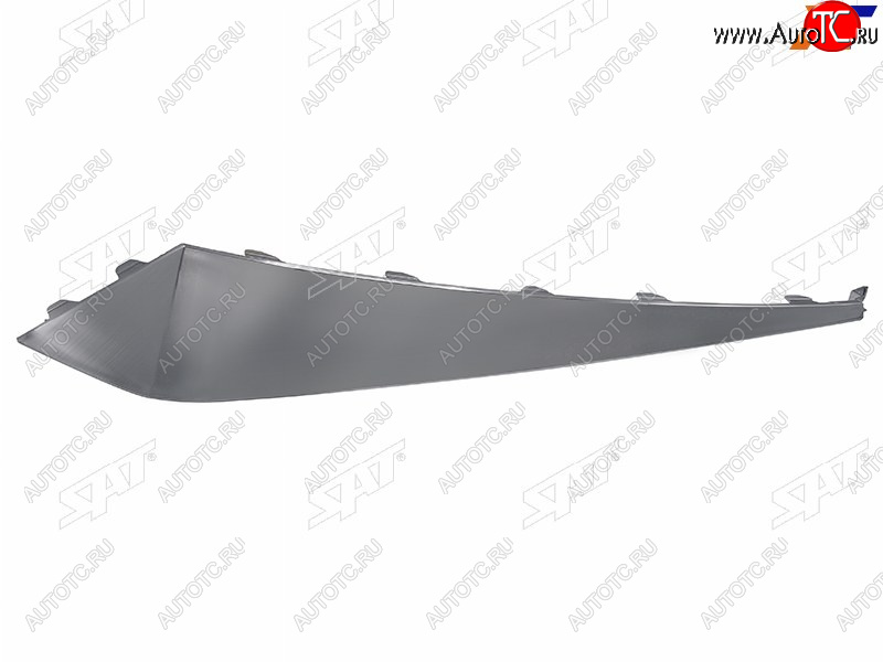2 049 р. Молдинг бампера RH тёмный хром SAT Hyundai Elantra CN7 (2020-2023)  с доставкой в г. Пермь