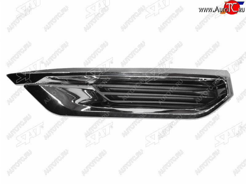 1 599 р. Правый молдинг переднего бампера SAT Haval F7 - F7x (хром) с доставкой в г. Пермь Увеличить фотографию 1 1 599 р. Правый молдинг переднего бампера SAT Haval F7 - F7x (хром) с доставкой в г. Пермь