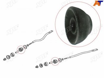 204 р. Сайлентблок Honda Accord 93-03  Odyssey 98-04  Avancier 99-03  Inspire 98-03 (Перед) SAT ST-51381-S84-A01  с доставкой в г. Пермь. Увеличить фотографию 1