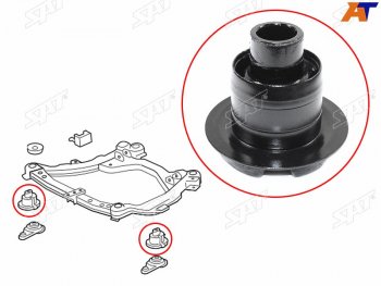 799 р. Сайлентблок Toyota Camry (XV40,XV50) 06-21  Lexus ES 06-18  Toyota Avalon 04-15  Camry UAEUSA 06 SAT ST-52211-33090  с доставкой в г. Пермь. Увеличить фотографию 2