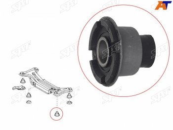 369 р. Сайлентблок задней балки TOYOTA CAMRY 01-15HARRIER 03-12HIGHLANDERKLUGER 00-13WINDOM 01-06LEXUS SAT ST-52272-33040  с доставкой в г. Пермь. Увеличить фотографию 1