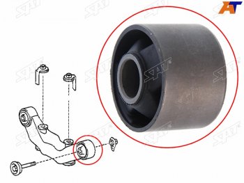 629 р. Сайлентблок Toyota Allion (T260) 07-21  Harrier (XU10,XU30) 97-13  Premio 07-21  Wish 03-17  Lex SAT ST-52380-48040B  с доставкой в г. Пермь. Увеличить фотографию 1