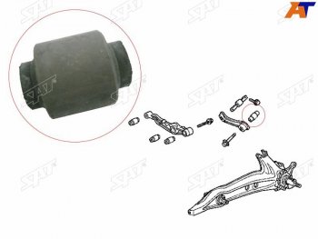 256 р. Сайлентблок Honda Civic 87-95  Civic Ferio 91-95  Domani 92-96  Integra 89-00 (Сверху Зад) SAT ST-52395-SH3-004  с доставкой в г. Пермь. Увеличить фотографию 1