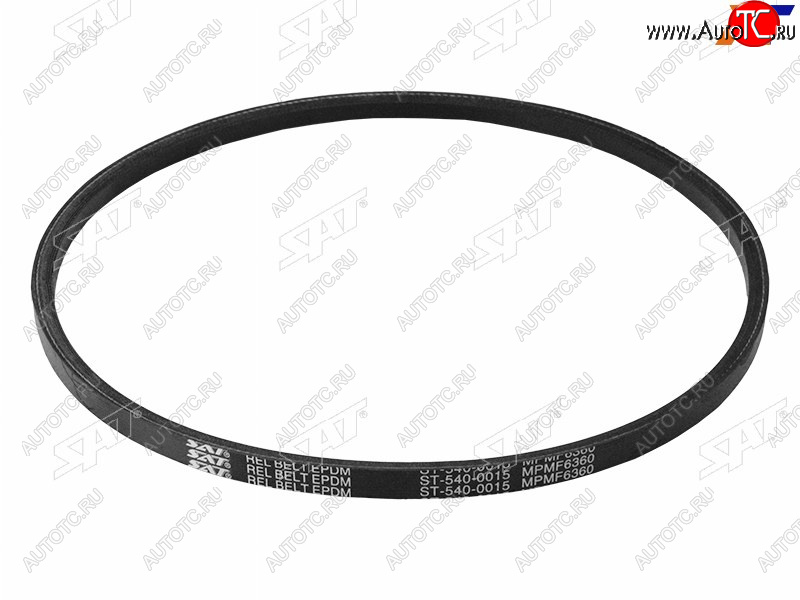 231 р. Ремень клиновой 13x0935 MITSUBISHI 4M40 Pajero V2#V4# 93-, Delica PE8PF8 93- (AC), 4D56 Pajero V2# SAT ST-540-0015  с доставкой в г. Пермь