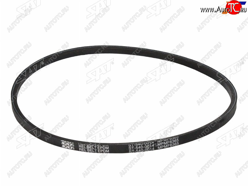 221 р. Ремень клиновой 13x0950 NISSAN TD42# Safari Y60Y61 (AC), MMC 4D68 RVR N## 90-, G63B4G64 Delica 86- SAT ST-540-0014  с доставкой в г. Пермь