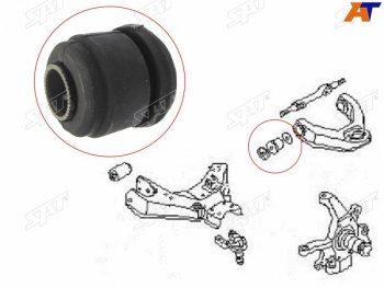 219 р. Сайлентблок Nissan Terrano 86-96  Caravan 86-01  Datsun 85-96  Terrano II 93-99 (Сверху) SAT ST-54506-B9500  с доставкой в г. Пермь. Увеличить фотографию 1