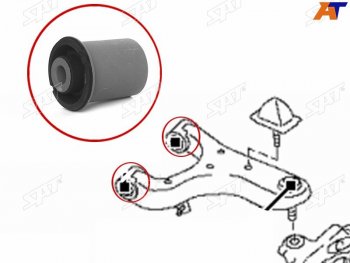629 р. Сайлентблок Nissan Patrol 10-19  Infiniti QX56 10-13  QX80 13-20 SAT ST-54560-1LB0A  с доставкой в г. Пермь. Увеличить фотографию 3