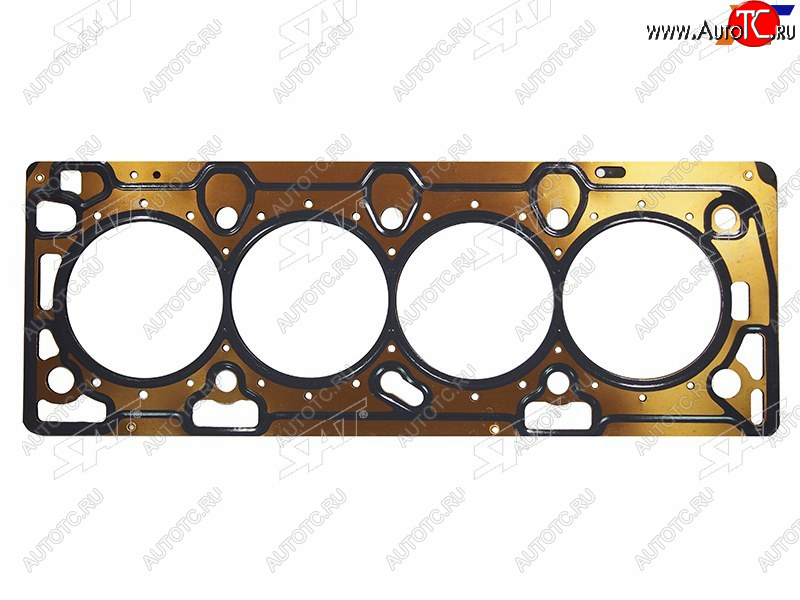 999 р. Прокладка ГБЦ Z16LETLERXER Aveo 05-Cruze 09-Z18XERF18D4 Astra H 05-J 10-Vectra C 02- (металл) SAT ST-55355578  с доставкой в г. Пермь