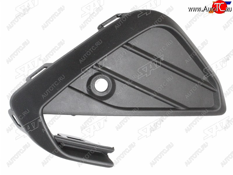 559 р. Заглушка переднего бампера RH SAT  Volkswagen Polo  Mk6 (2020-2022) лифтбек (под сонар)  с доставкой в г. Пермь