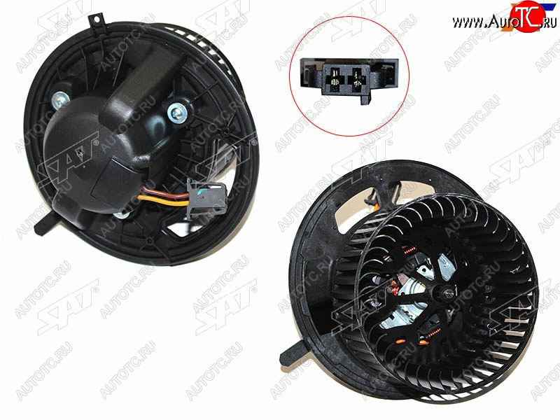 4 599 р. Мотор отопителя салона BMW 1-Series 04-12  3-Series 05-14  X1 09-15  X3 10-17 SAT ST-64119227670  с доставкой в г. Пермь