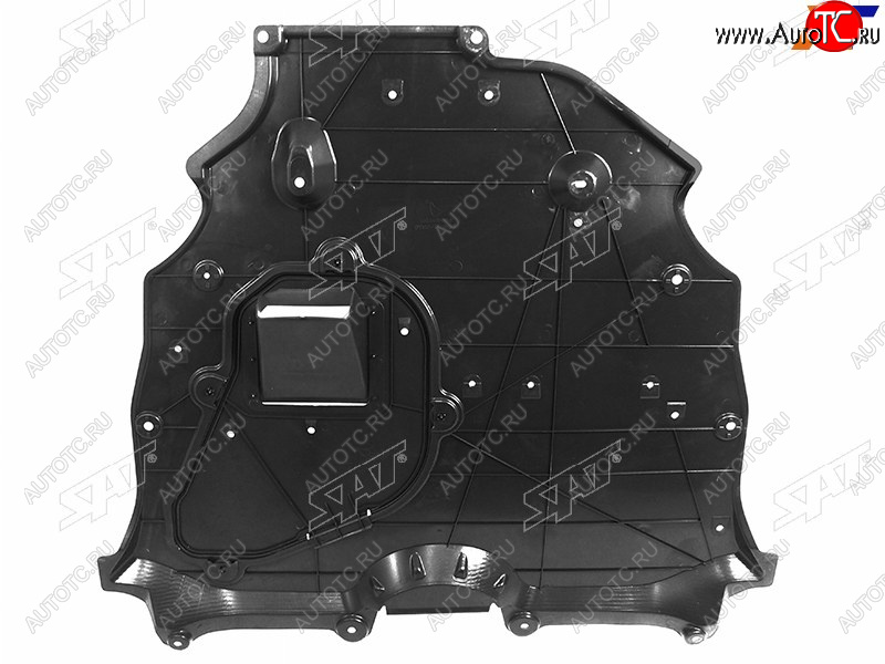 3 169 р. Защита картера двигателя SAT Toyota RAV4 XA50 5 дв. дорестайлинг (2018-2025)  с доставкой в г. Пермь