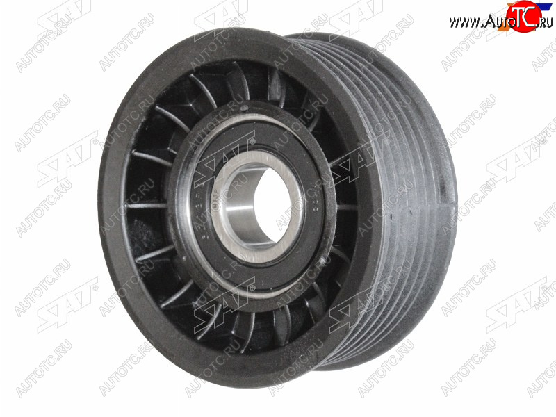 439 р. Ролик приводного ремня натяжителя AUDI Q7VW TOUAREG 3,23,6 03- SAT ST-67-0038  с доставкой в г. Пермь