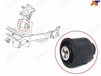 559 р. Сайлентблок Audi A3 96-13  Skoda Octavia 96-10  Rapid 12-  Volkswagen Golf 97-06  Polo 01-22  A SAT ST-6R0501541A  с доставкой в г. Пермь. Увеличить фотографию 2