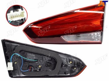 6 449 р. Правый фонарь (LED, внутренний) SAT KIA Cerato 3 YD рестайлинг седан (2016-2019)  с доставкой в г. Пермь. Увеличить фотографию 3