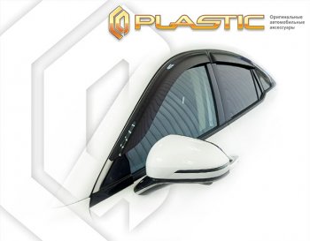 Дефлектора окон (Россия) CA-Plastic FAW Bestune B70 (2020-2025) лифтбэк