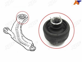 499 р. Сайлентблок переднего рычага задний RENAULT MEGANE II 03-KANGOO 09-12CLIO IV 12- SAT ST-8200255761BR  с доставкой в г. Пермь. Увеличить фотографию 1