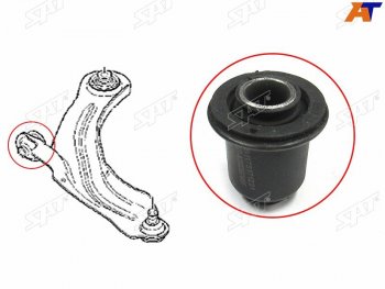 319 р. Сайлентблок Renault Clio 12-16  Kangoo 08-16  Megane 02-09  Scenic 03-09 SAT ST-8200255761BF  с доставкой в г. Пермь. Увеличить фотографию 1
