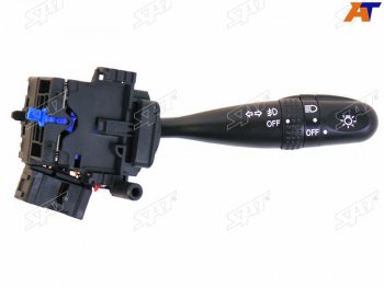 2 099 р. Переключатель подрулевой с кнопкой под туманки TOYOTA VITZ,IST,COROLLA,RAV4  00-07  (Правый руль) SAT ST-84140-42020  с доставкой в г. Пермь. Увеличить фотографию 1
