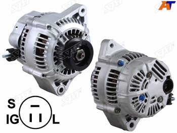 6 349 р. Генератор TOYOTA SOARERSUPRA 3.0 87-93MARK II 2.0 87-97 1GFE7MGTE 12V 80A                         SAT ST-85-0100  с доставкой в г. Пермь. Увеличить фотографию 2