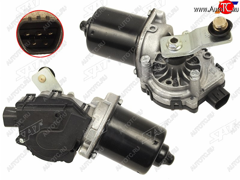 5 499 р. Мотор трапеции стеклоочистителя Toyota Camry EuropeRussia (XV30) 01-06  RAV4 (CA20) 00-05  Lexus SAT ST-85110-33230  с доставкой в г. Пермь