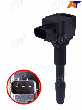 1 699 р. Катушка зажигания NISSAN JUKE F15 1.2PULSAR VII N17 1.2QASHKAI II J11RENAULT CAPTUR H5J5 0.91.2 SAT ST-86-0028  с доставкой в г. Пермь. Увеличить фотографию 2