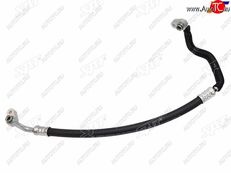 1 499 р. Трубка кондиционера TOYOTA COROLLA AXIOFIELDER #ZE12# 00-06 (RHD) 1NZ (от компрессора к радиатору) SAT ST-88703-12620  с доставкой в г. Пермь