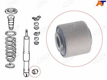 248 р. Сайлентблок Toyota Land Cruiser (J100,J200) 98-21  Land Cruiser Prado (J120) 02-09  Great Wall Hov SAT ST-90385-19010  с доставкой в г. Пермь. Увеличить фотографию 3