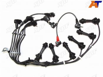 2 299 р. Провода высоковольтные TOYOTA JZX9#JZS# 1JZGE2JZGE (кругл. резин.) SAT ST-90919-21570  с доставкой в г. Пермь. Увеличить фотографию 1