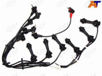 2 199 р. Провода высоковольтные TOYOTA MARK2CHASER 92-96 1-2JZGE (кругл. резин.) SAT ST-90919-21561  с доставкой в г. Пермь. Увеличить фотографию 1