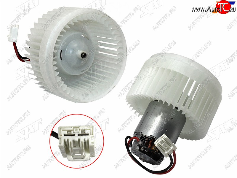 3 999 р. Мотор отопителя салона Volvo S60 00-10  XC90 02-14  S80 98-06  V70 00-07 SAT ST-9171479  с доставкой в г. Пермь