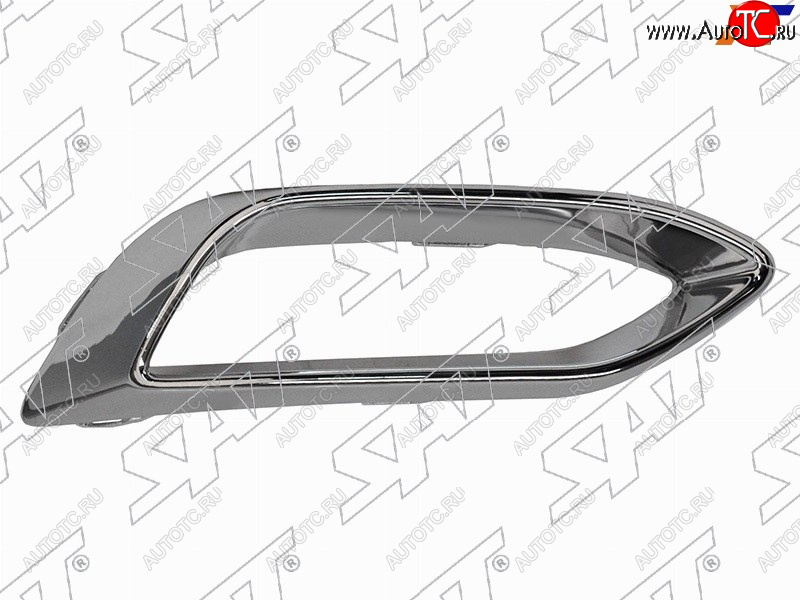 729 р. Накладка бампера Volkswagen Polo 20-22 (Сзади Слева Снизу) SAT ST-93-0002  с доставкой в г. Пермь