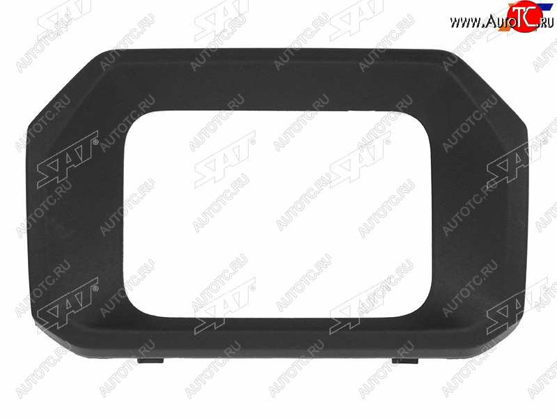 349 р. Накладка бампера Haval F7 18-22  F7x 19-22 (Спереди Комплектация под радар) SAT ST-93-0035  с доставкой в г. Пермь