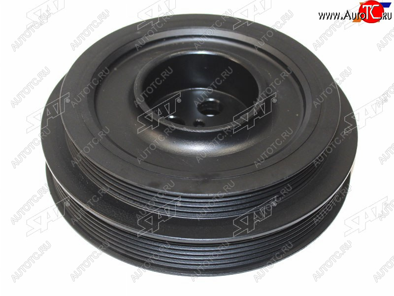 5 399 р. Шкив коленвала CITROEN JUMPERPEUGEOT BOXER 06-FORD TRANSIT 06-13 SAT ST-9677608180  с доставкой в г. Пермь