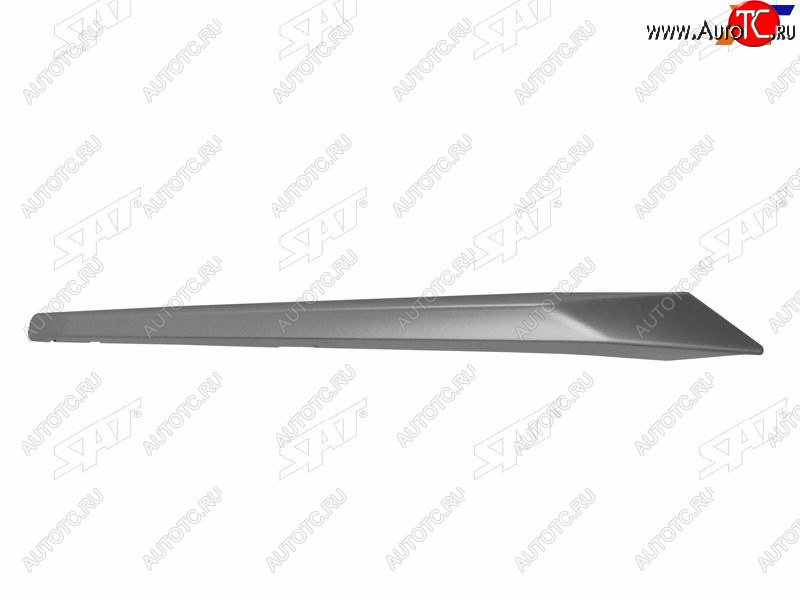 1 149 р. Правый молдинг оправы ПТФ SAT BMW 3 серия F30 седан дорестайлинг (2012-2015) (хром)  с доставкой в г. Пермь